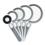 Rechargeable 12X Portable Magnifying Glass with LED Light for Seniors Reading Jewelry Craft Coin Stamp Inspection Repair