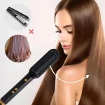 Electric Hair Straightener Brush Professional Fashion Fast Heating Ceramic Hair Straightener 5