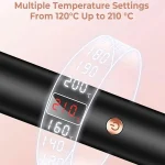 3 In 1 Ionic Hair Curler Straightener Professional Curling Iron Heated Hair Styling Brush Anti-Scald Thermal Brush Curl Wand 4