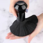 Hair Cut Brush Tools Barber Accessories Black Hairdressing Sweeping Neck Hair Cleaning Duster Hair Cutting Brush For Barbershop 3