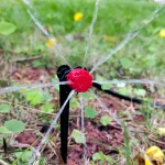 Micro Drip Irrigation System Portable 20M Automatic Watering with Adjustable Drippers Misting Watering Kits Garden Hose 6