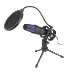 USB Microphone RGB Microfone Condensador Wire Gaming Mic for Podcast Recording Studio Streaming Laptop Desktop PC 4