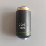 195 Achromatic Objective 4X 10X 20X 40X 60X 100X High Quality Microscope Objective Lens RMS 20.2mm Optical Objective Parts 5