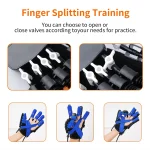 Intelligent Massage Gloves Robot Rehabilitation Gloves for Stroke Hemiplegia Hand Function Recovery Finger Trainer Hand Exercise 6