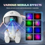 Galaxy Star Projector Night Light Astronaut Space Ceiling LED Lamp for Bedroom Home Decor Kids Gift - Starry Nebula Projector 2
