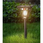 Solar Motion Sensor Light Outdoor LED Waterproof Lawn Street Garden Villa Porch Wall Mounted and Plug-in Dual-Purpose Camping 3