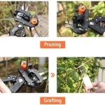 Grafting Pruner Scissor Garden Tool Professional Branch Cutter Secateur Pruning Plant Fruit Tree Scissor Chopper Vaccination Cut 3
