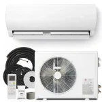 12000 BTU Mini Split AC/Heating System, 19 SEER2 115V Inverter Air Conditioner with 1 Ton Heat pump, Complete, Customized