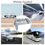 Infant Inflatable Mattress Kids Car Rear Car Mat Foldable Airplane Mattress Outdoor Travel Thickened Flocking Air Mattress 2