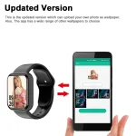 Smart Watch For Men Women Wristwatch Bluetooth Connect Phone Music Player Fitness Sport Bracelet Health Monitor Digital Watches 6