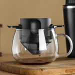 304 Stainless Steel Portable Coffee Filter Drip Coffee Tea Holder Reusable Mug Coffee Dripper Tea Cup Set Coffee Pot Coffeeware 2