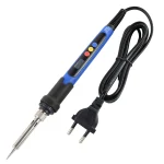 60W 80W Electric Soldering Iron LCD Digital Display Adjustable Temperature Welding Repair Tools 220V / 110V Solder Wire Tips 2