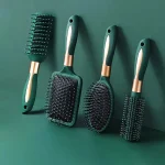 Oval Round Scalp Massage Air Cushion Comb, Anti-Static Exfoliating Salon SPA Hair Styling Tool