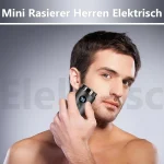 New Model Mini Portable Electric Shaver, New Upgrade Pocket Shaver Mini Shavers for Men, Mini Electric Shaver, LED Power Display 5