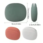 Silicone Cell Phone Cable Bag Data Cable Storage Box Travel Earphone Wire Key U Drive USB Rating Organizer Case 6