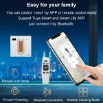 Window Vacuum Robot Cleaner ABIR WD8, Dual Ultrasonic Spray, AI intelligent Wipping, Updated Laser,Smart Home Glass Wall Washing 2