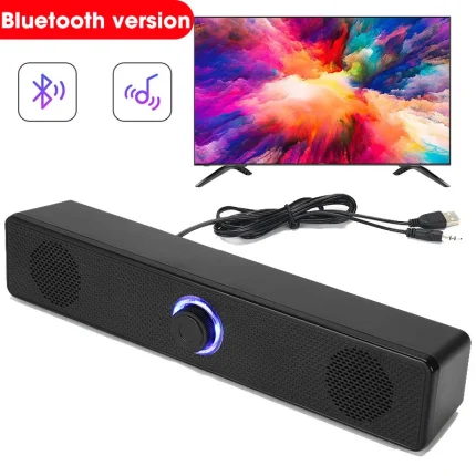 HOMEFISH Computer Desktop High-quality Bluetooth Wired Dual-purpose High-volume Microphone Two-in-one Speaker