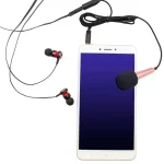 4color Mic KTV Karaoke Mini Microphone For Cell Phone Portable 3.5mm Stereo Studio Laptop PC Desktop 5.5cm*1.8cm Small Size-30 2