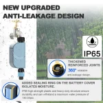 Smart Tuya WIFI Garden Watering Timer Automatic Sprinkle Water Timer Valve Outdoor Irrigation Watering System Alexa Google Home 3