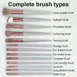 Makeup Brush Set Soft Fluffy Professiona Cosmetic Foundation Powder Eyeshadow Kabuki Blending Make Up Brush Beauty Tool Makeup 6