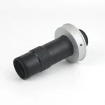 Adjustable Magnification 150X Zoom C Mount Lens working distance 10cm-100cm For HDMI VGA USB Industry Video Microscope Camera 2