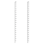 1PC Height Sticker 0-200cm Sticker, Living Room Bedroom, Middle School Student Dormitory Wall Waterproof Self-adhesive Height Pa 5
