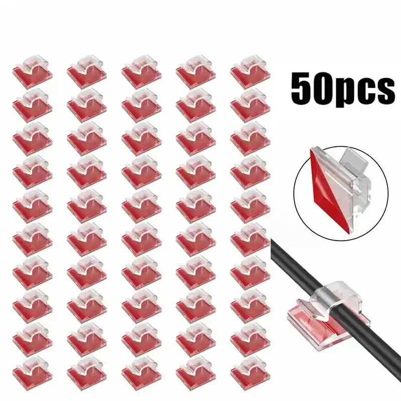 Cable Organizer Clips Wire Winder Holder Cord Protector USB Cable Management Adhesive Hooks Desk Clamp For Earphones Mouse Wire Cable Organizer Clips Wire Winder Holder Cord Protector USB Cable Management Adhesive Hooks Desk Clamp For Earphones Mouse Wire