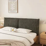 European Corduroy Bed Headboards for Bedroom Soft Backrest New Headboards Stylish Multifunctional Bedroom Furniture for Home ZZ
