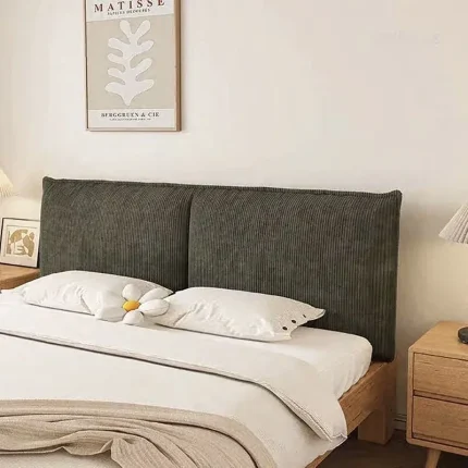 European Corduroy Bed Headboards for Bedroom Soft Backrest New Headboards Stylish Multifunctional Bedroom Furniture for Home ZZ