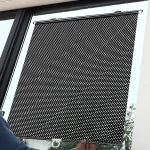 Sunshade Roller blinds Curtains Blackout Curtain Suction Cup Punch-free Retractable Window  for Bedroom Kitchen Roller Curtains 3