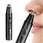 Black Electric Nose Hair Trimmer Ear and Nose Hair Trimmer Professional Painless Nose Hair Trimmer For MenAnd Women 2