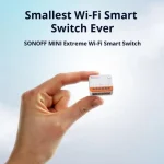 Sonoff Mini R4 Extreme Wifi Smart Switch Two Way Remote Control Detach Relay Mode Smart Home Modlue Via eWelink APP Alexa Google 5
