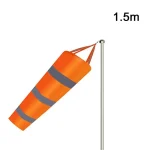 40/60/80/100Hot Sale Reflective Windsock Outdoor Scratchproof Windproof Fluorescent Reflective wind sock Weathervane Weathercock 4