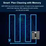 Robot Window cleaner ABIR WD8,Dual Water Spray,Smart Memory,High Vacuum Suction, Laser Sensor, Home Wall Glass Cleaning Robot 6