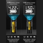 USB LCD Battery Smart Charger 1 / 2 Slots Dual For 18650 3.7V Rechargeable Lithium Battery For 1.2V NI-MH AA / AAA Battery 3