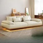 Apartment Relaxing Living Room Sofas Mid Century Designer Replica Lazy Sofas Minimalist White Designer Muebles Unique Furniture 3