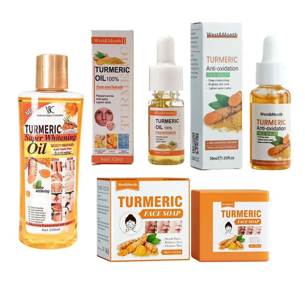 Turmeric Face Whitening Serum Turmeric Anti-oxidation Serum Turmeric Dark Spot Corrector Serum Facial Brighten Turmeric Oil Soap Turmeric Face Whitening Serum Turmeric Anti-oxidation Serum Turmeric Dark Spot Corrector Serum Facial Brighten Turmeric Oil Soap