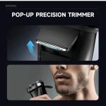 ENCHEN Electric Shaver 3D Blackstone 3 IPX7 Waterproof Razor Wet And Dry Dual Use Face Beard Battery Digital Display For Men 3