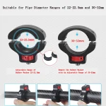 1/4 Screw Metal Cycling Bike Mount Motorcycle Handlebar Holder for GoPro 13 12 11 10 9 8 Insta360 X5 X4 DJI Osmo Action 6 4 5 6