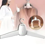 220V Clothes Dryer Shoe Dryer Electric Drying Rack Hang Dryer Machine Portable Travel Warm Air Dryer Household 2