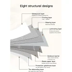 60cm kitchen oil-proof sticker marble self-adhesive wallpaper heat-resistant and waterproof wall decoration 6