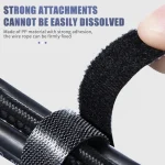 1/5M Cable Organizer Wire Winder Ties USB Charger Cord Protector for iPhone Samsung Xiaomi Earphone Mouse Cable Management 3