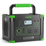Portable Power Station 1000W, 999Wh Solar Generator, 110V Pure Sine Wave AC Outlets, 60W USB-C PD Fast Charging, 10, Customized