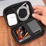 4 IN 1 Case+Glass for R36S Game Console Travel Carrying Storage Bag & Screen Protectors Tempered Glass Film for R36S Accessories 3