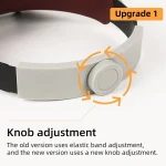 10X Magnifying Headband Glasses LED Illuminated Loupe Adjustable Size Reading Optivisor for Close-Up Work 3