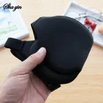 3D Eye Mask Adjustable Suitable for Men and Women with No Pressure on the Eyes Breathable and Light Blocking Eye Mask Black 4