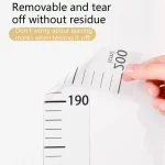 1PC Height Sticker 0-200cm Sticker, Living Room Bedroom, Middle School Student Dormitory Wall Waterproof Self-adhesive Height Pa 3