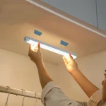 Wireless USB Rechargeable Motion Sensor LED Bar Light Induction Night Light Portable Cordless Magnetic Cabinet Lamp for Kitchen 2