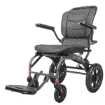 Lightweight Foldable Manual Wheelchair for Elderly - Portable Ergonomic Travel Wheelchair for Daily Mobility 5