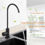 304 Stainless Steel Kitchen Water Purifier, Single Cooling Rotatable Water Purifier, Direct Drinking Water Faucet 4